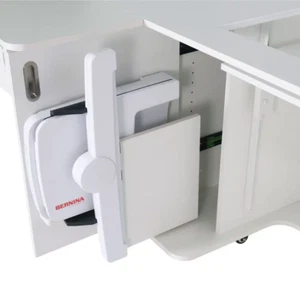Arrow Sydney Pull Out Storage Rack for Bernina Embroidery Arm - Ash White KB4711 - Picture 1 of 2