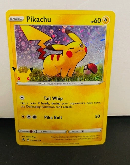 Pikachu SWSH039 SWSH: Sword & Shield Promo Cards Holo - Image 1 of 1