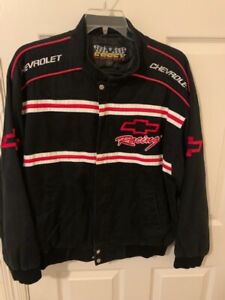 ESSEX  Chevrolet NASCAR Racing Jacket M Vintage 