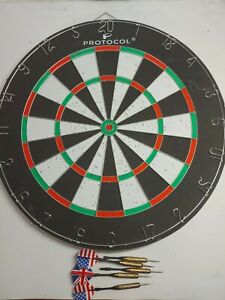 18" Dartboard, Regulation Size ,with five darts