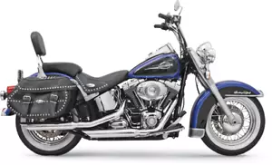BASSANI XHAUST - 12117B - Firepower Series Slip-On Mufflers for Harley-Davidson - Picture 1 of 1