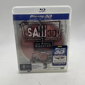 Saw-The Final Chapter 3d Blu-ray Disc Blu-ray 2010 Horror Region B Free Post - Picture 1 of 3