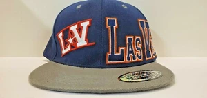 Mütze Kappe Las Vegas bestickt Druckknopflasche neu ohne Etikett ~ passt super - Bild 1 von 6