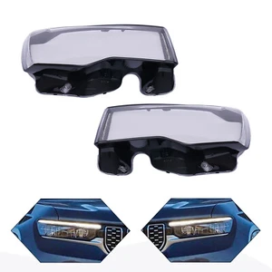 Clear L+R Side Headlight Headlamp Lens Cover For Jeep Grand Cherokee 2014-2019 - Picture 1 of 12