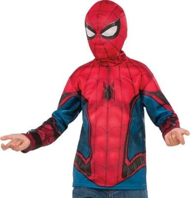 Rubie's Costume Spider-Man: Homecoming Child's Spider-Man Costume Top Large New! - Image 1 of 4