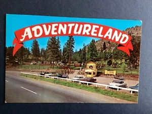 Postcard Adventure land Wood Lake Highway 97 Winfield BC Amusement Park L638 - Bild 1 von 2