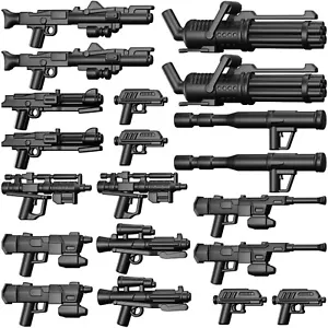 BrickTactical Blaster Pack for Star Wars Minifigures REX Clonetrooper Droid Army - Picture 1 of 3