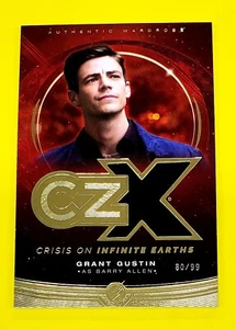2022 CZX Crisis on Infinite Earths Oversized Wardrobe Card OS03 Grant Gustin - Picture 1 of 3