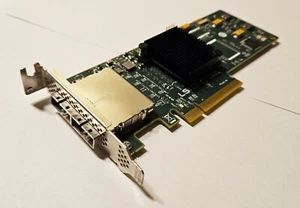 LSI SAS9200-8E PCI Express to6Gb/s Serial Attached SCSI (SAS)Host Bus Adapter - Zdjęcie 1 z 2