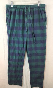 Gap Mens Medium Green Plaid Flannel Pajama Bottom Lounge Pants - Picture 1 of 13