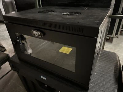 Tripp Lite SmartRack 6U Switch-Depth Wall-Mount Rack Enclosure Cabinet w/ Window - Image 1 of 3