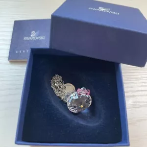 Collana con ciondolo SWAROVSKI Sanrio Hello Kitty con scatola limitata Giappone carina rara - Foto 1 di 7