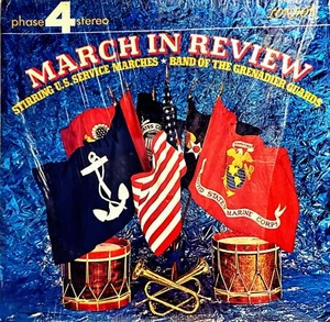 Band of The Grenadier Guards–March In Review LP (Canada), 1969 London M/NM! - Picture 1 of 3