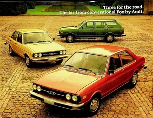 1979 Audi Fox Original Sales Brochure - Imagen 1 de 3