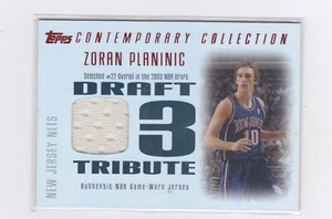 2003 Topps Contemporary Collection-Draft 03 Tribute- Planicic #ZP - Red  #'d /50 - Picture 1 of 2