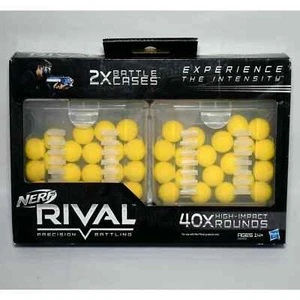 New In Box Hasbro Nerf Rival Battle Refill Cases - 40 Count Get Your Ammo 0122! - Picture 1 of 4