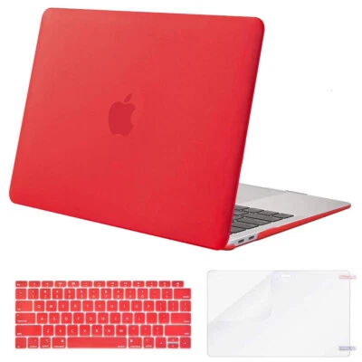Mosiso Macbook Air 13 inch Hard Cover Case +Keyboard Cover+Screen Skin - Image 1 of 4