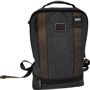 Tumi Slim Backpack laptop 222682AT2 Alpha Bravo Dover Gray Deluxe Ballistic $395 - Picture 1 of 16