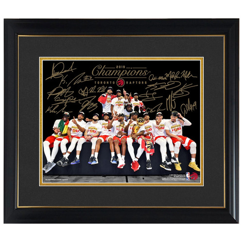 Toronto Raptors Team Champions Photo Facsimile Signatures Official NBA ...