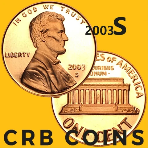 2003-S Proof "Lincoln Memorial Cent" - Penny - (UNC) KM#201a -LP03S Cover