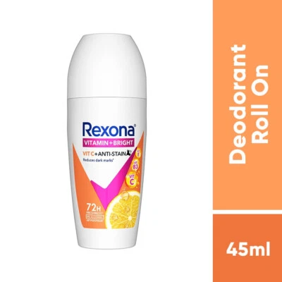 Rexona Mujer Vitamina C Desodorante 72H Antitranspirante 45ml [Iluminador] Foto 1 de 4
