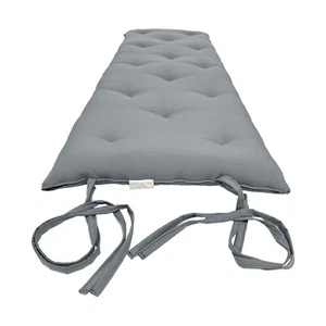 Japanese Floor Rolling Mattress, Cotton Bed, Shiki Futon 3 x 27 x 80 Gray - Picture 1 of 2