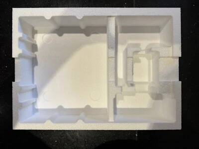 Reproduction Polystyrene (aka Inserts/foam) for Nintendo SNES Console NARROW Box - Image 1 of 4