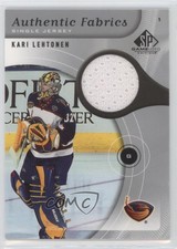 2005-06 SP Game Used Edition Authentic Fabrics Kari Lehtonen #AF-KL