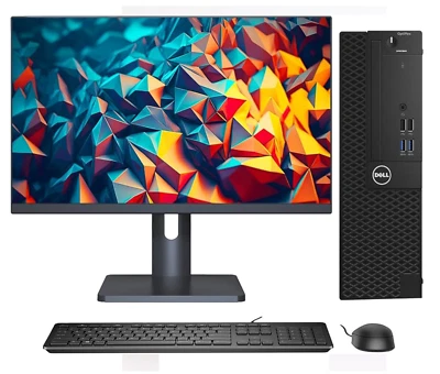 Dell Optiplex 3050 PC Monitor Lot - i5 Core Up to 32GB Ram + SSD Windows 11 - Image 1 of 4