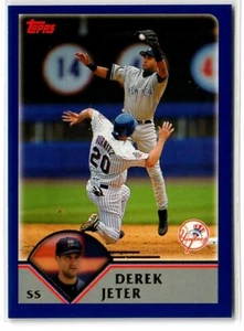 2003 Topps #400 Derek Jeter ~ NY Yankees! ~ The Captain! ๐Red Logo ๐ - Picture 1 of 1