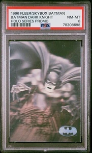 1996 Batman Dark Knight Holo Series Promo Fleer Skybox PSA 8 NM-MT Low POP - Bild 1 von 4