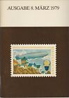 Liechtenstein brochures sur les timbres numéros 1979 - Jeux olympiques Europa Zeppelin