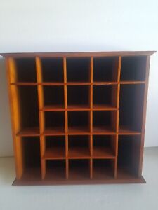 Select Merchandise Company Vintage 21 Space Wooden Knick Knack Shelf