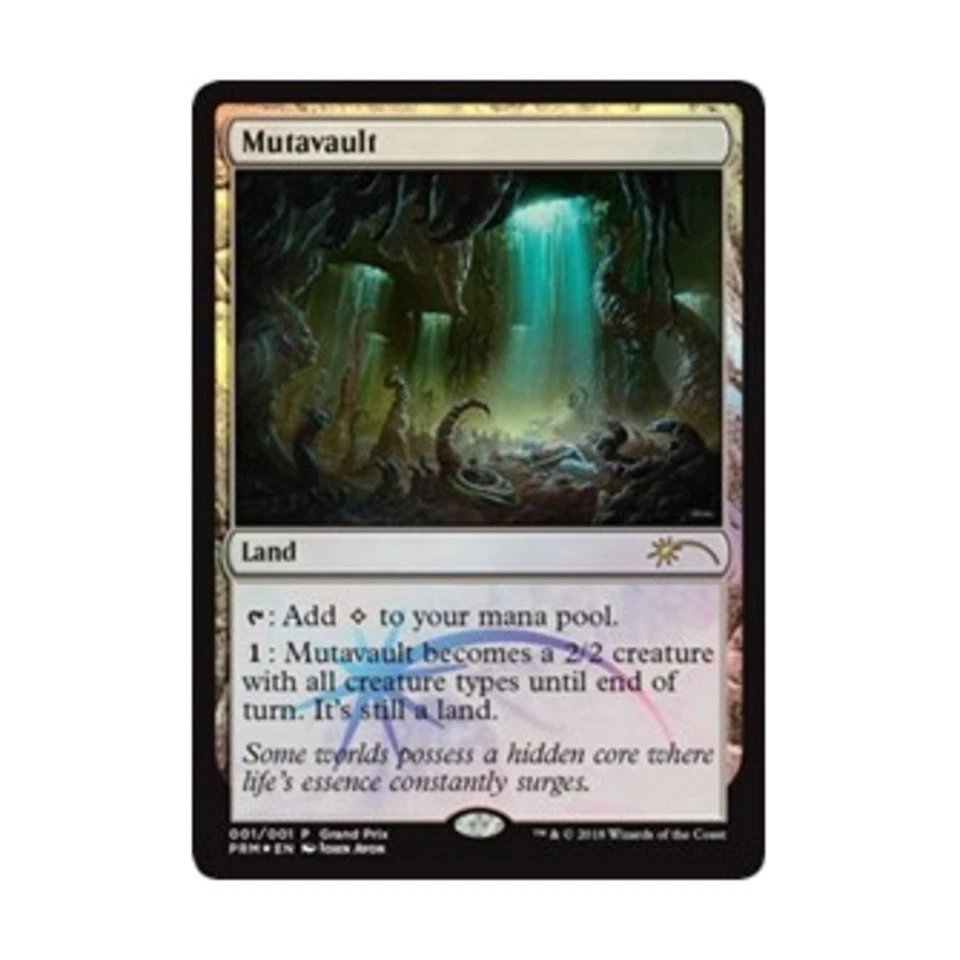 WOTC MtG Grand Prix Promos Mutavault (P) (Foil) EX - Image 1 of 1