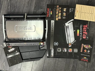 Tefal GC722D40 2000 W OptiGrill Plus X-large Grill - Stainless Steel - Image 1 of 4