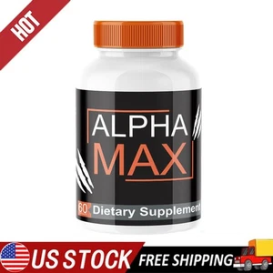 1 Packung Alpha Force Max für ED Männer männliche ED Ergänzungspillen Force BIGD 60 Kapseln - Bild 1 von 6