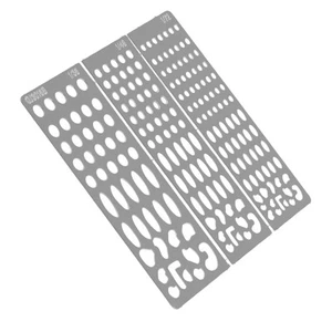 Scale Static Grass Planting Template Tool for Electrostatic Flock7721 - Foto 1 di 7