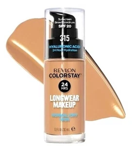 Revlon ColorStay Liquid Foundation Medium-Full Coverage 315 Butterscotch (3pack) - Picture 1 of 5