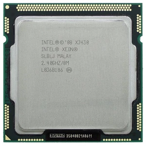 PROCESSORE CPU DESKTOP INTEL XEON X3430 LGA 1156 QUADCORE 2,4 GHZ BULK - Imagen 1 de 2