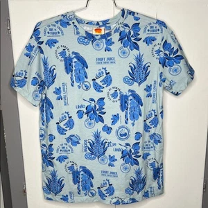 Farm Rio for Anthropologie Oversized Fruit Tee Size Medium - Tropical Print 746E - Bild 1 von 12