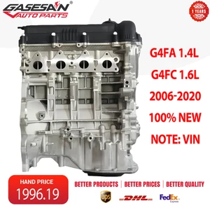 G4FC 1.6L G4FA 1.4L Long Block Engine Assembly For 2006-2020 Hyundai i20 Kia Rio - Picture 1 of 10