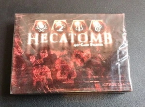 New Hecatomb TCG CCG Starter Deck 40 Card Horror vtg Sealed - Picture 1 of 6