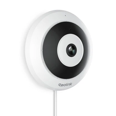 6MP PoE IP Fisheye Camera with 360° View, Surveillance for Home/Office Securi... - Image 1 of 4