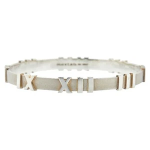 Tiffany Atlas Bracelet SV925 Silver Women s TIFFANY Co. 1 0196022 - Picture 1 of 5