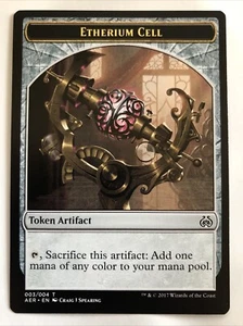 MTG Aether Revolt Etherium Cell Token 003/004 NM - Picture 1 of 2