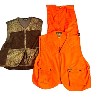 Mossy Oak Men’s Game/Dove Vest W/ Used Remington Vests Included Free! *Game Bag* - Picture 1 of 17