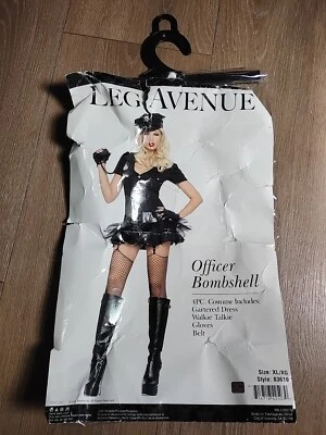 Sexy Disfraz para Adulto de Halloween Disfraz Elegante de Oficial Bombshell Policía Policía Foto 1 de 4