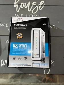 Arris Cable Modem Model SB6141 Surfboard DOCSIS 3.0 Broadband New - Picture 1 of 3