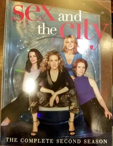 Sex and the City: The Complete Second Season (DVD, 2001, 3-Disc Set, 540 Minutes - Picture 1 of 11