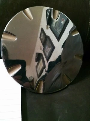 Tapacubos de tapa central cromada Chrysler Cirrus 1995-2000 de fábrica OEM incrustaciones de oro Foto 1 de 4